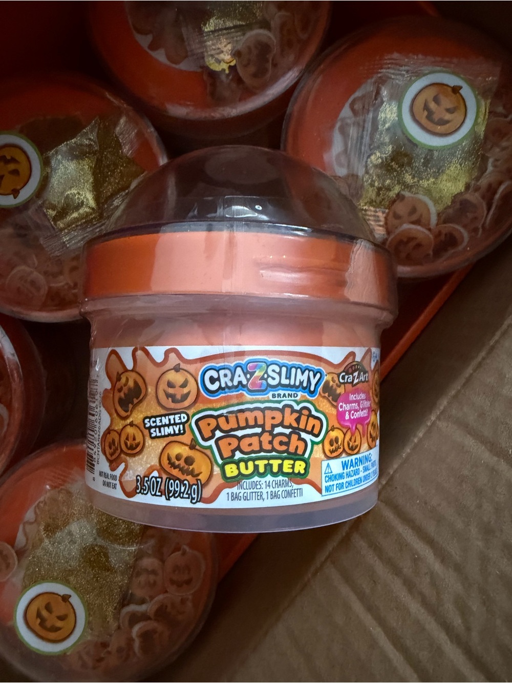 Pumpkin Patch Butter Slime - Orange